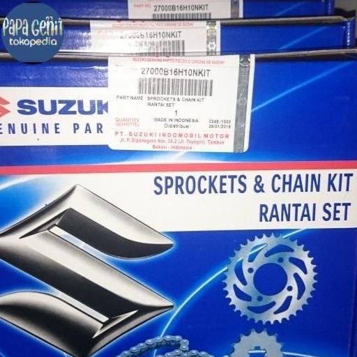 gear set shogun FL 125 original