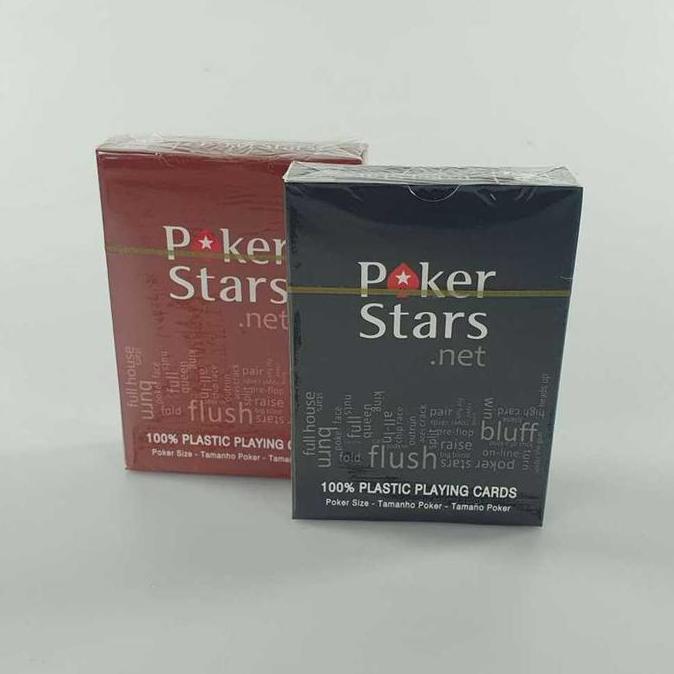 Kartu Remi Poker / Poker Card Waterproof Plastik