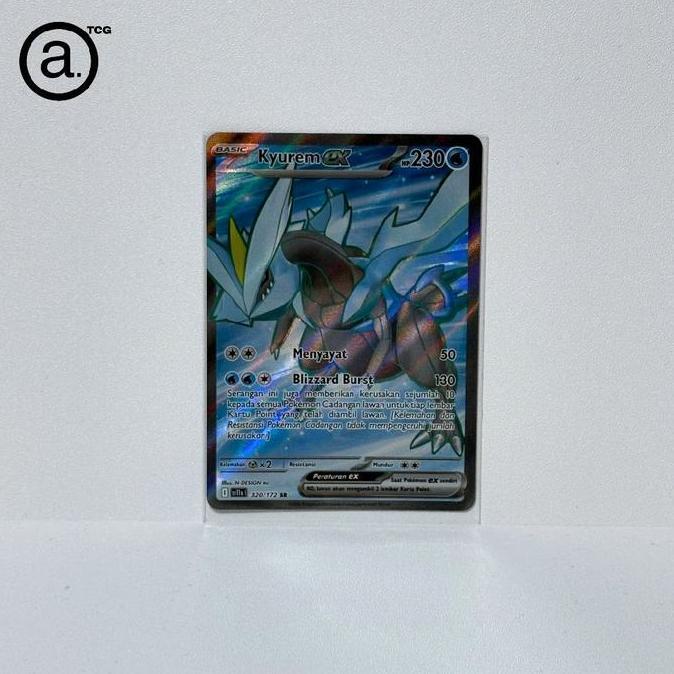 Kyurem ex SR (320/172) Pokemon Indonesia ~ Hitam & Putih SV11S