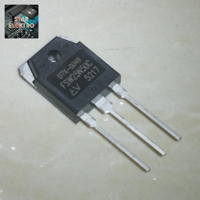 FSW25N50C TO-3P FSW 25N50C D7X PLANAR STRIPE POWER MOSFET N-CHANNEL 20A 500V PB FREE TRANSISTOR FET 