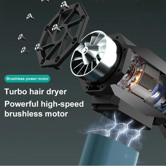 Air Duster Blower Mini turbo jet fan Cordless Jet Portable 19M/Detik