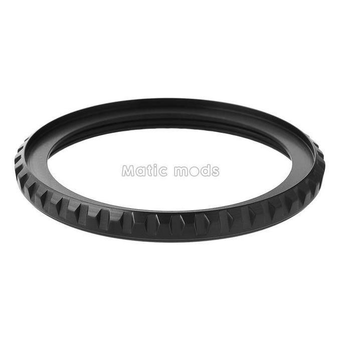 SKX007 SKX009 Seiko Mod LX Bezel Silver/Black