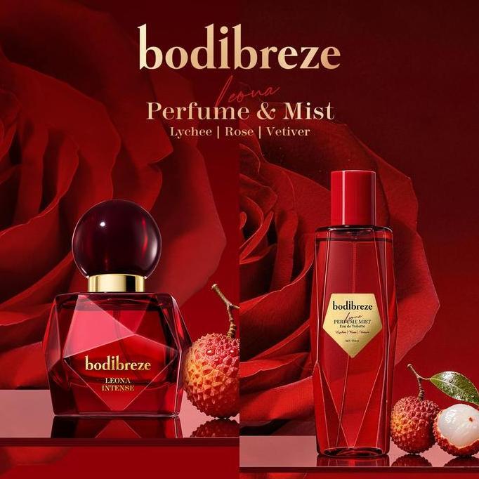 NEW NewBodibreze 2pcs/3pcs Perfume Mist Set | LEONA (floral leci-mawar), PHOEBE (floral segar pralin