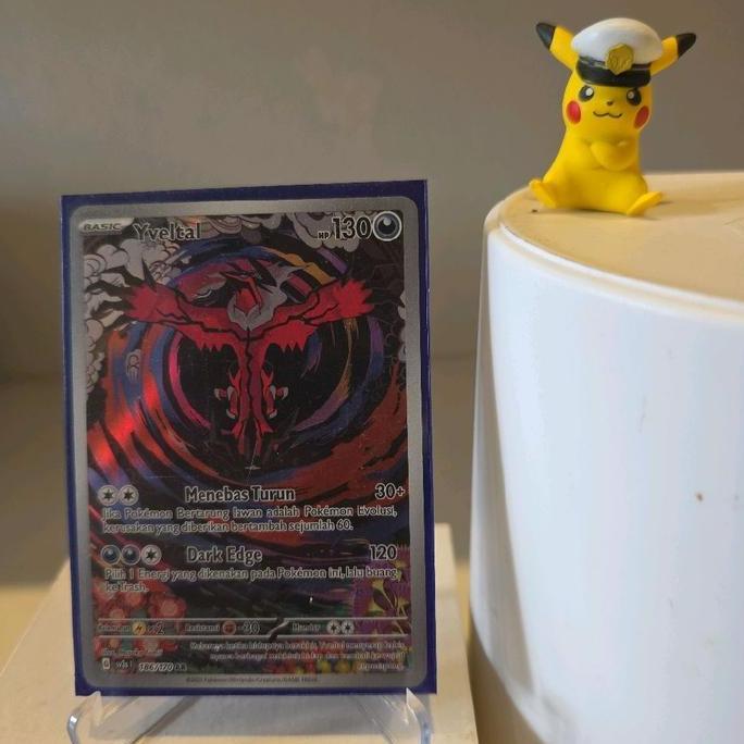 Yveltal ar sv3s kartu pokemon tcg indo