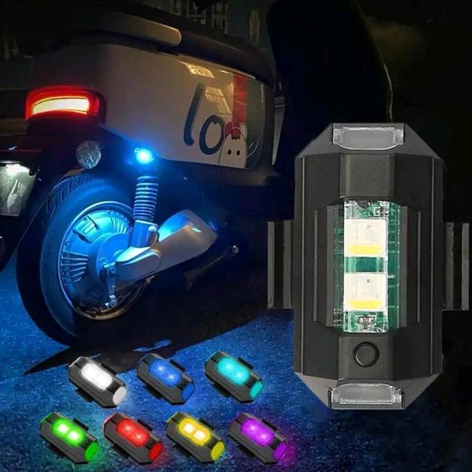 TERLARIS!! LAMPU LED RGB 7 WARNA USB/LAMPU LED RGB/LAMPU KOLONG LED USB /LAMPU SENJA MOTOR/LAMPU LED