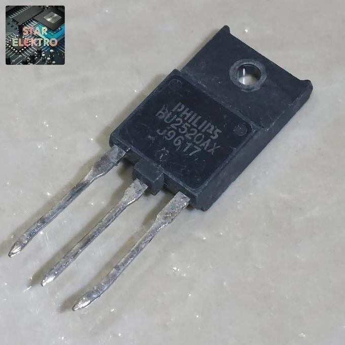 BU 2520AX TO-3PF BU2520 BU2520AX 2520 AX TRANSISTOR SILICON NPN POWER TRANSISTOR 10A 800V PHILIPS NX