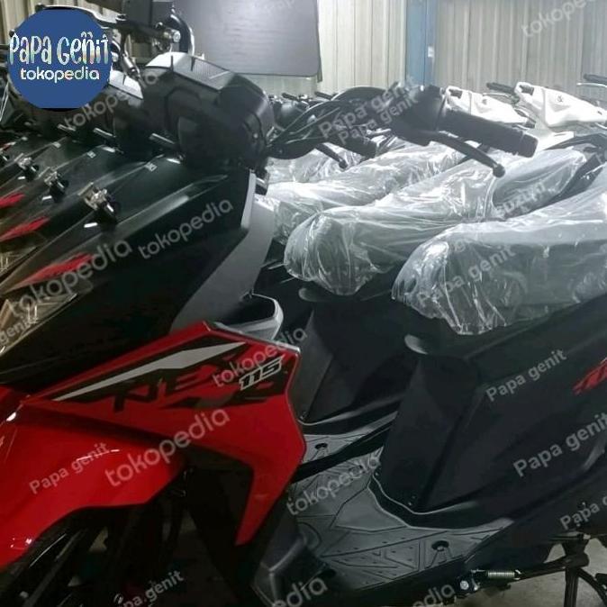 Suzuki NEX Crossover 2026 Skuter 113cc - Pilihan Warna Stronger Red - Titan Black & Solid Black
