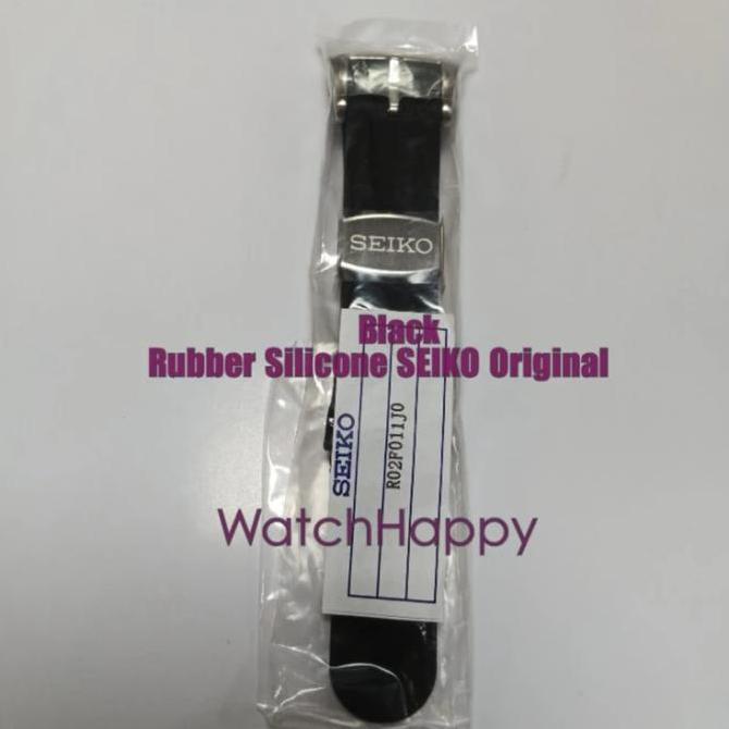 WatchHappy Strap Rubber Silicone SEIKO ORIGINAL Prospex Diver Samurai Turtle Sumo Monster