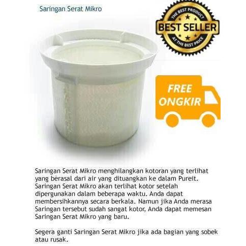 Unilever Pure It Saringan Putih Microfiber Mesh PureIt Microfiber Mesh