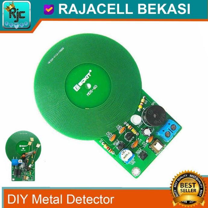 Diy Kit Metal Detector Detektor Logam Sensor Deteksi Besi Induksi