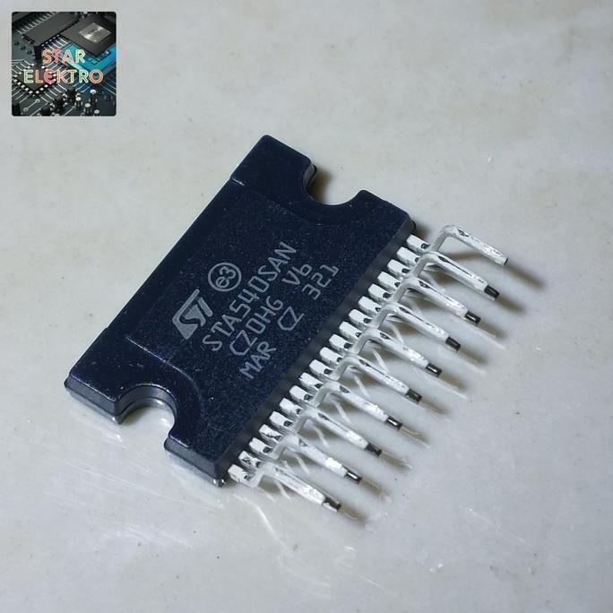STA540SAN ZIP-19 STA540 SAN STA 540 IC POWER AMPLIFIER 4X10W 4 10WATT QUAD CHANNEL ST SE27