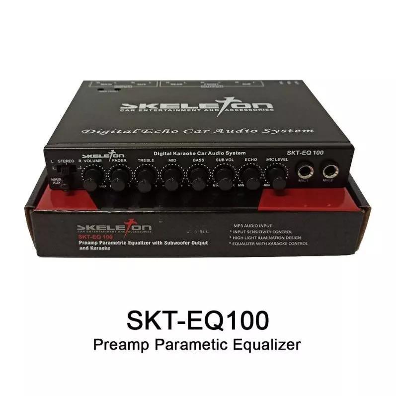 Nazzia Skeleton EQ 100 Parametrik Equalizer Skeleton Preamp Parametrik