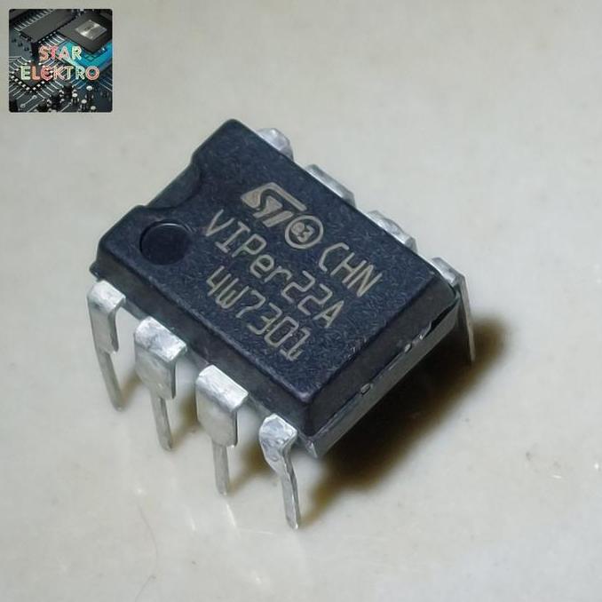 VIPER22A DIP-8 TANCAP IC SMPS CONTROLLER ST 5V TO 12V VIPER22 VIPER 22 22A SE27