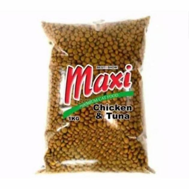 Meow- Maxi Cat Food 1Kg Makanan Kucing Maxi Cat Food