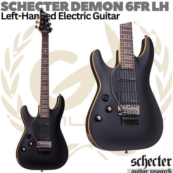 SCHECTER DEMON 6 FR Left Hand Electric Guitar - Gitar Kidal Listrik