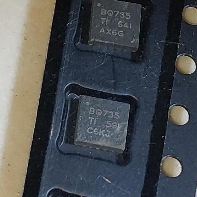 BQ735 TI BQ735TI BQ24735 24735 BQ 735 IC SMD LAPTOP QFN-20 SMBUS CHIP SE27