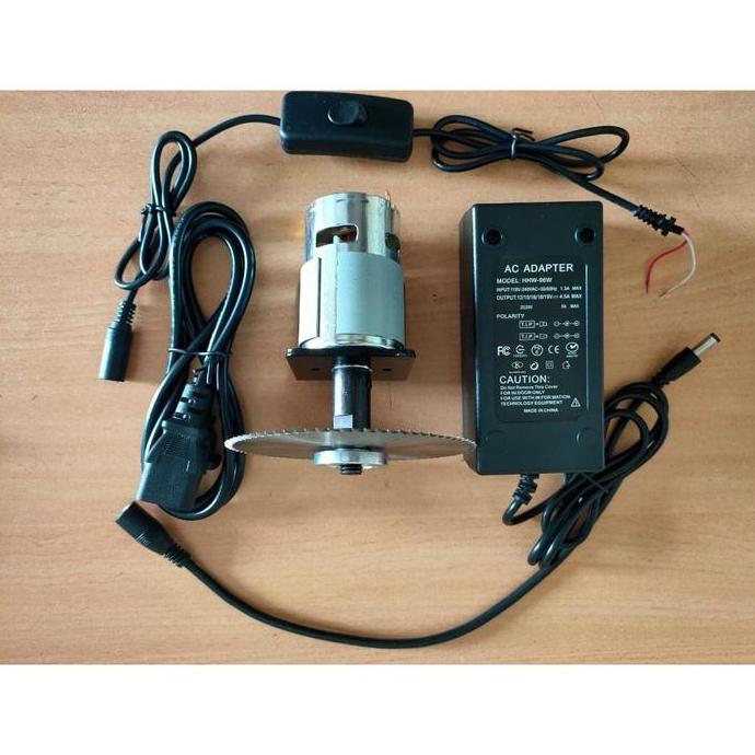 Promo PAKET Dinamo Motor 775 Circular mini table saw Diskon
