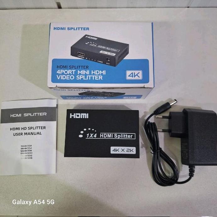 HDMI SPLITTER 4PORT 4K ( PARALEL 4TV)