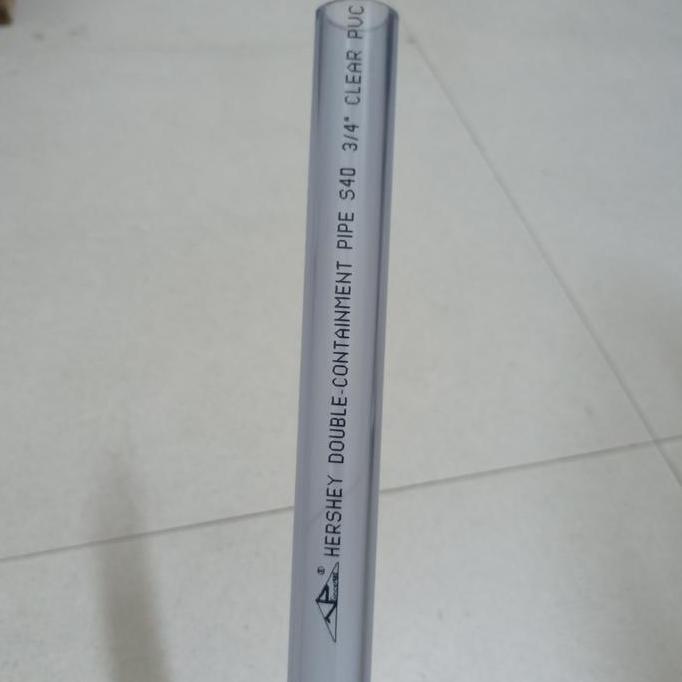 Pipa Pvc Transparan 3/4 " Inchi - Pipa Pvc Clear - Pipa Pvc Bening