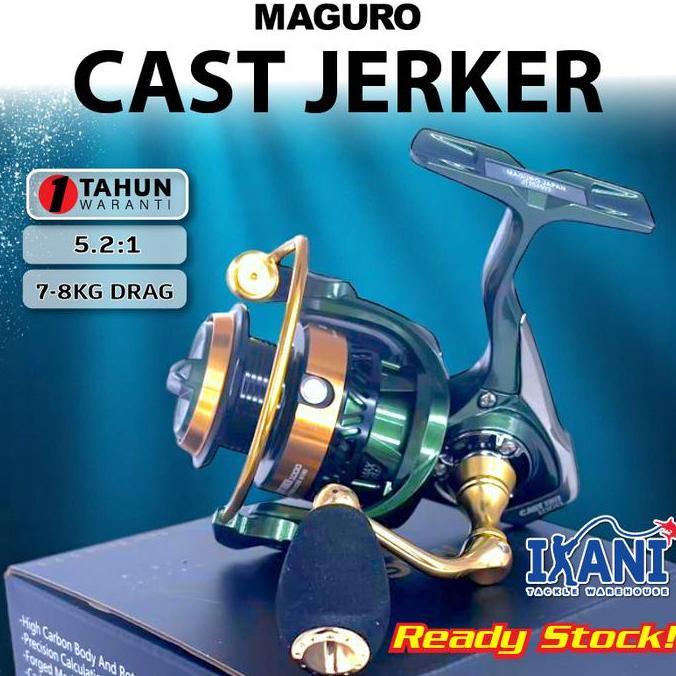 Reel SPINNING MAGURO CAST JERKER (POWER HANDLE)