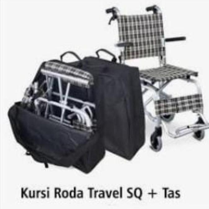 Kursi Roda Traveling Aluminium Crown KY9003L KY 9003 L + Bag EJ