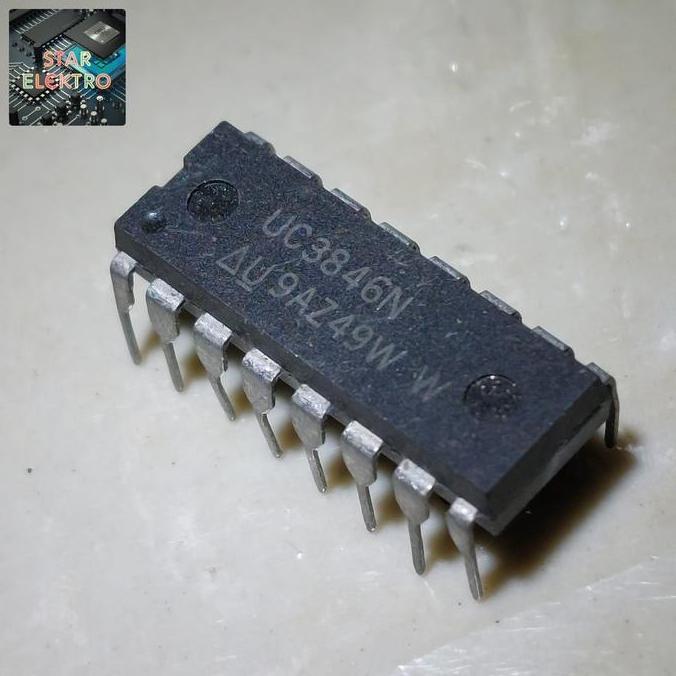 UC3846N DIP-16 UC3846 UC 3846N 3846 IC CURRENT PWM CONTROLLER 500KHZ SE27