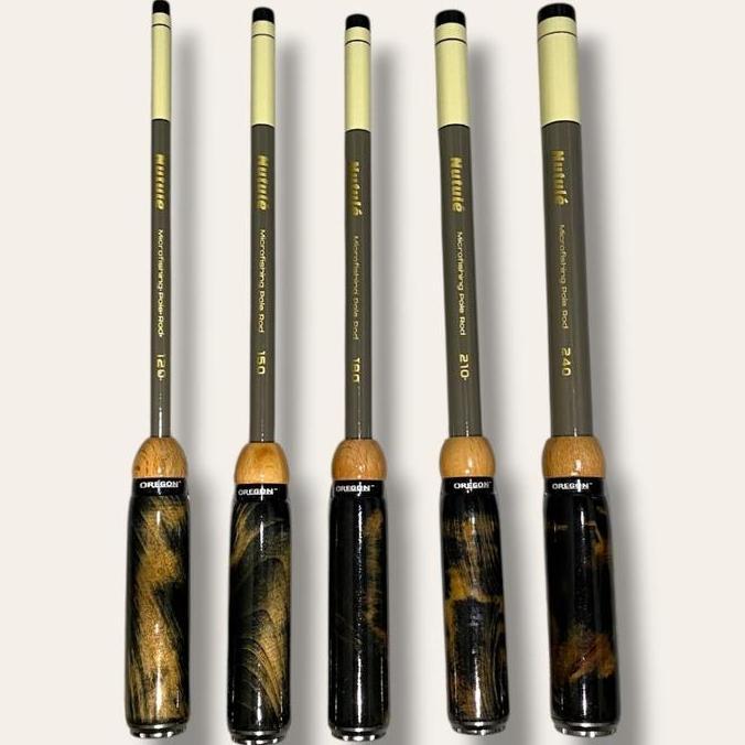 Joran Tegek Carbon Microfishing Oregon Nutule Mentah Tegek Ultralight Super Lentur AP