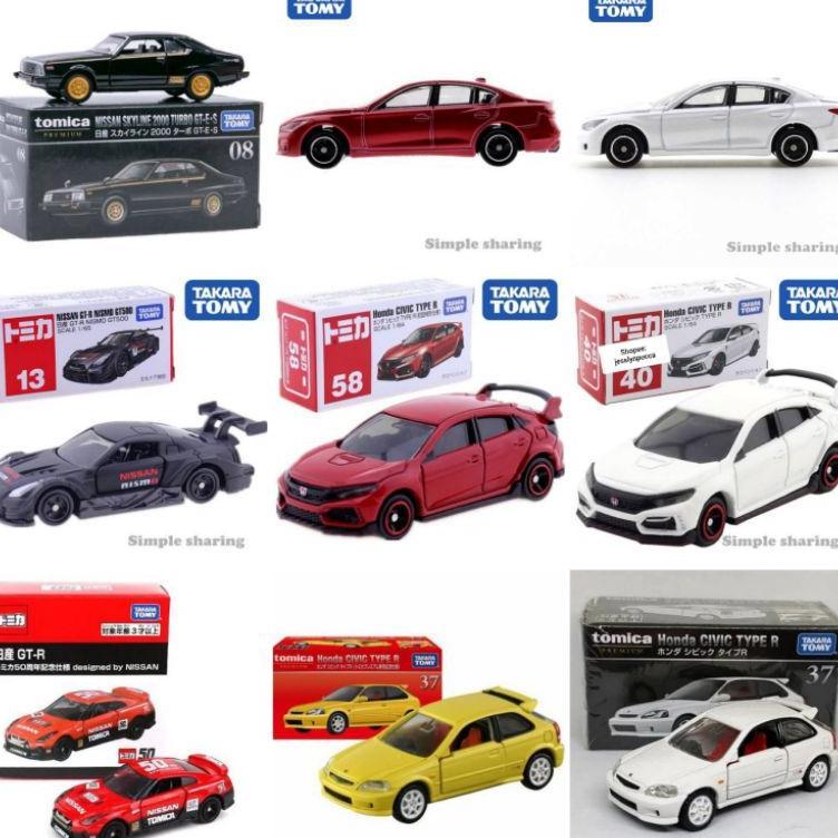 Takara Tomy Tomica Honda And Nissan Collection Diecast Mobil Honda Jazz Fit Civic Type R Cbr Nsx  Ni