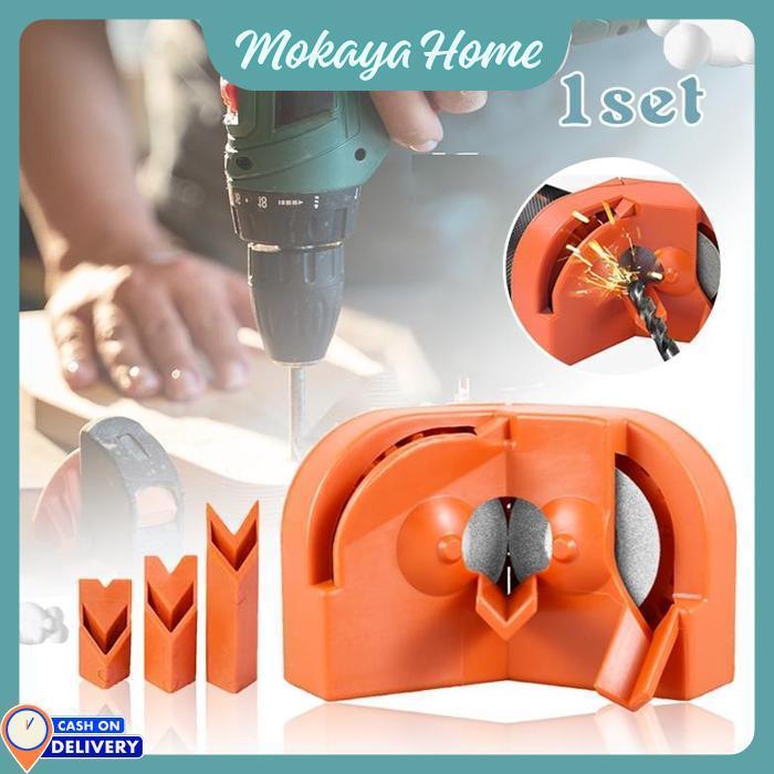 Mokaya Home - Mesin Asah Mata Bor V 2-16mm Universal  / Pengasah Bor Besi / Alat Buat Asah Mata Bor
