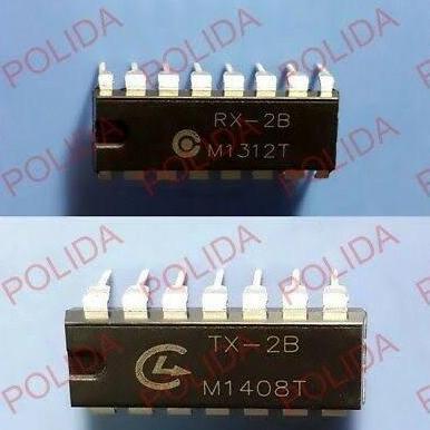 RX-2B RX2B DIP-16 DIP-14 TX-2B TX2B SEPASANG IC REMOTE REMOT RC RX-2 TX-2 RX2 TX2 SE27