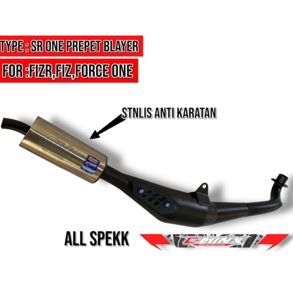 best sale new knalpot fizr,fiz,f1, sigma, alfa  prepet blayer touring by cmn cminxracingmuffler