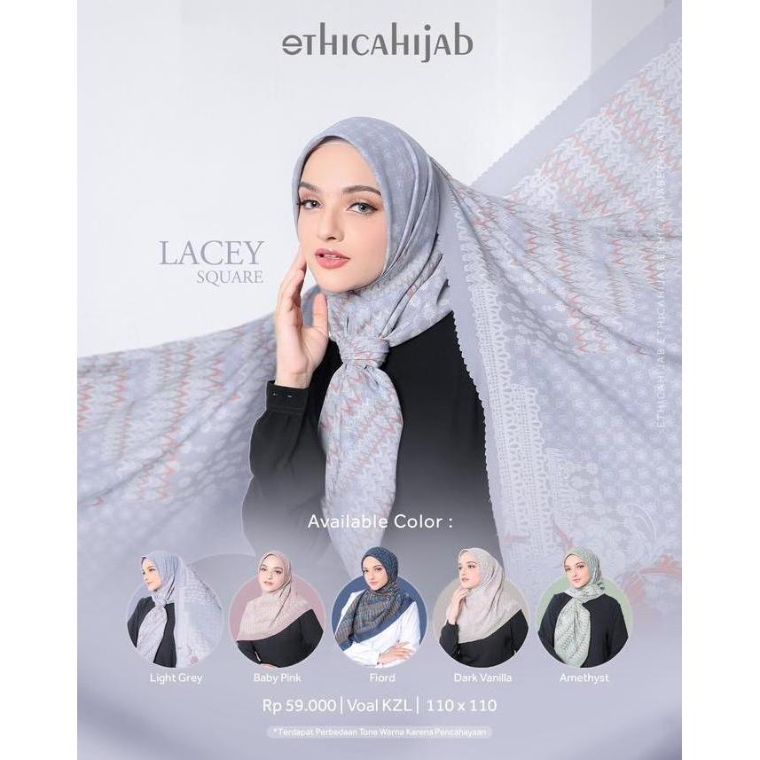 HIJAB VOAL MOTIF LY SQUARE BY ETHICA