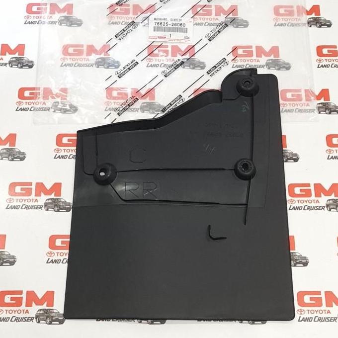 mudguard belakang hiace premio kaet lumpur mud flap ori 76625 76626