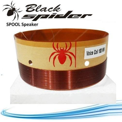 Spool Voice Coil 100MM Spul Spol Speaker 18 inch Black Spider 18" 100