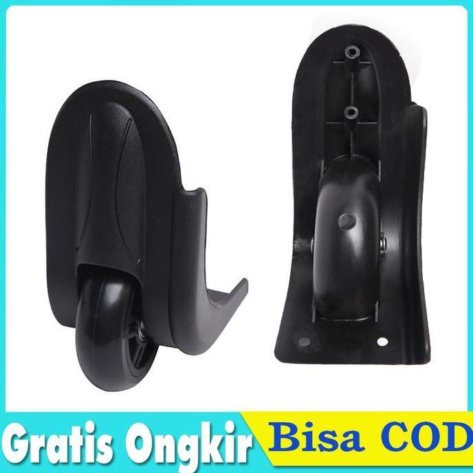 TEASEL Roda Tas Koper Troli Pengganti Roda Koper Kain Travel Bag Roda Tanam