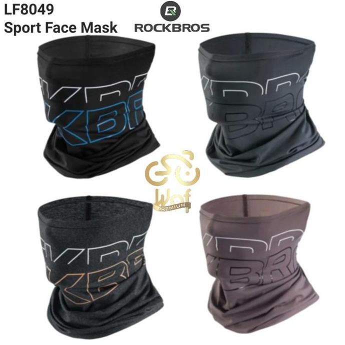 ROCKBROS Masker Pelindung Wajah Balaclava Slayer Silk Anti UV LF8049