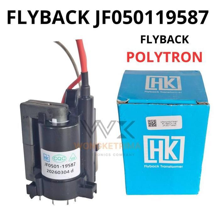 Flyback Hk Jf050119587 Fbt Tv Crt Polytron Digitec 14 21 Inch Persamaan Jf050119577