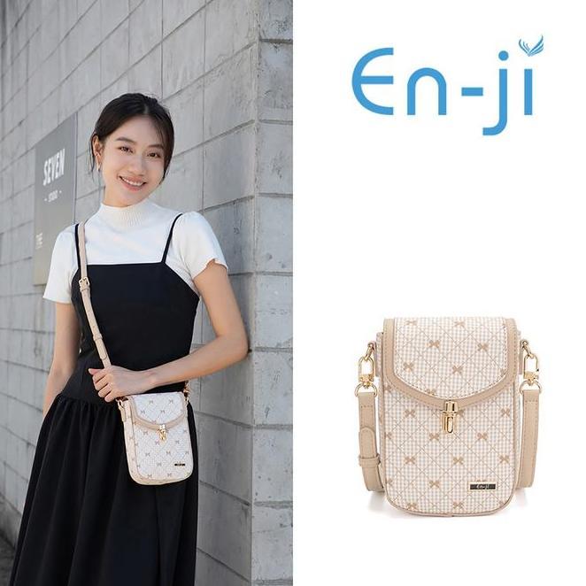 Enji Rihu Slingbag Wanita Cream