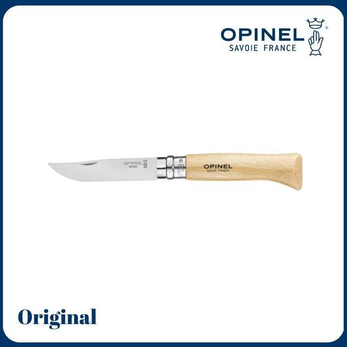 Opinel N08 Stainless Steel Folding Knife