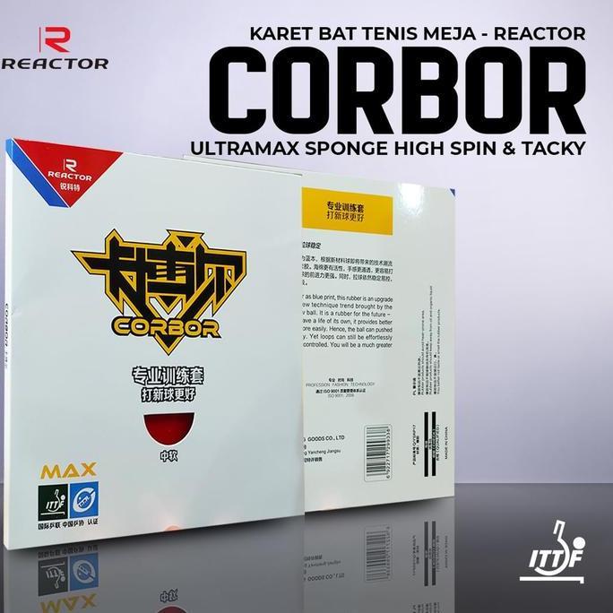 KARET TENIS MEJA REACTOR CORBOR