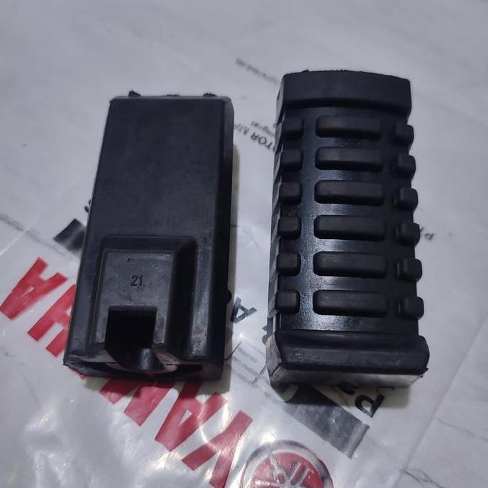 FOOTSTEP YAMAHA RX KING 2ET FOOTREST INJEKAN KARET STEP DEPAN SET RUBBER BARSTEP READY