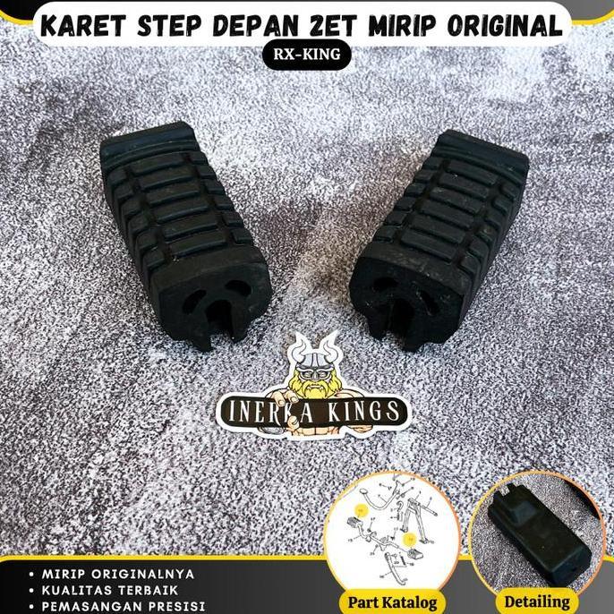 KARET STEP DEPAN KARET FOOTSTEP RX KING RXKING MASTER NEW RXK 2-ET TERBAIK