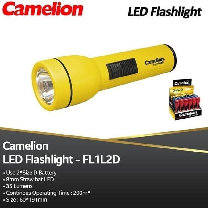 CAMELION SENTER LED - FL1L2D - CAMELION FLASHLIGHT AATE