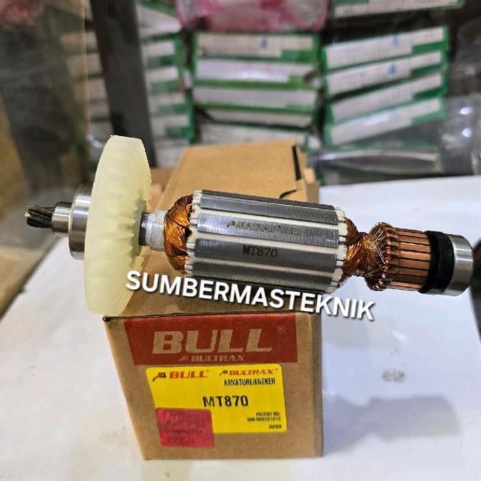 Bull Armature Untuk Mesin Mt870 Mt871 Angker Rotor Untuk Mesin Bor Bobok Mt 870 Mt 871 Part Merk Bul