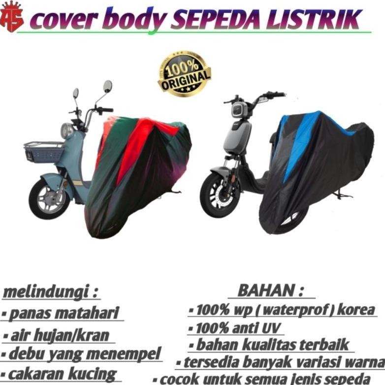 cover/selimut/sarung/mantel body sepeda listrik