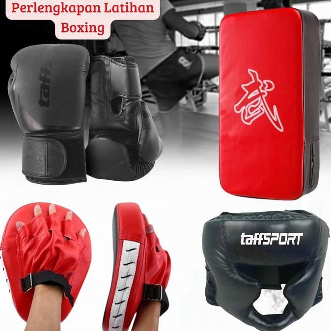 Samsak Sarung Tangan Tinju Target Pad Bantalan Samsak Tinju Boxing Pad Karate