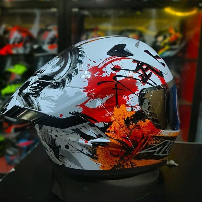 ALV GENESIS MOTIF HELM FULL FACE SNI