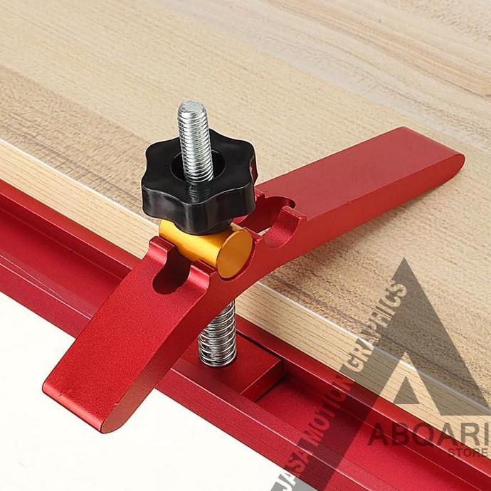 MAZITOV T Slot Track Miter Clamp / Klem Track / klem Tablesaw Routertable
