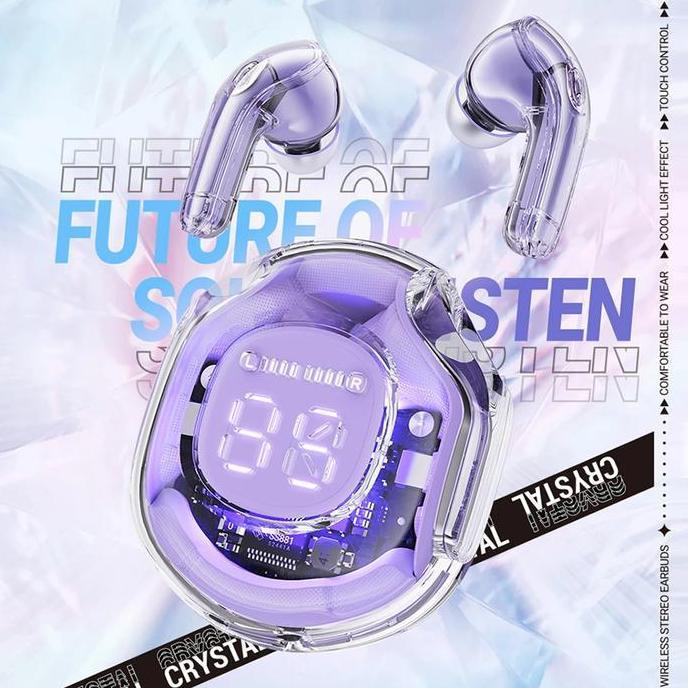 MAZITOV ACEFAST T8 TWS EARPHONE WIRELESS BLUETOOTH 5.3 SPORT GAMING STEREO