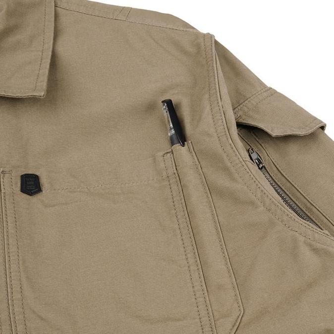 MGee Jaket Pria Tebal Jacket Mgeeworks Xander 04 Dark Khaky